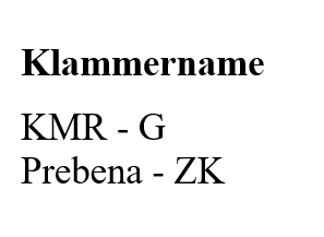Klammernagler 3477 (KMR)