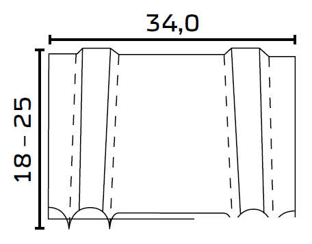 Wellennagler 25-656E (KMR)