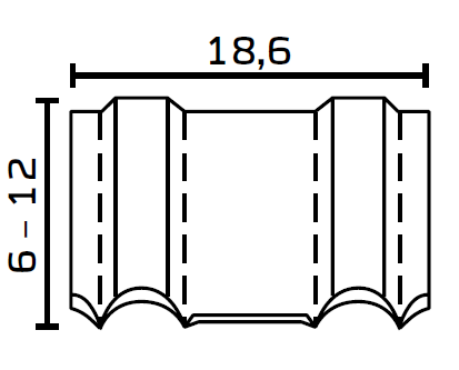 Wellennägel WM 09 BK A