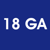18GA - Klammer Draht-Ø von 1,25X1,0 mm