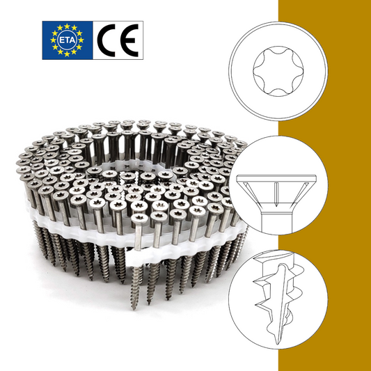 Coil Universalholzbauschrauben-Rostfrei - ETA