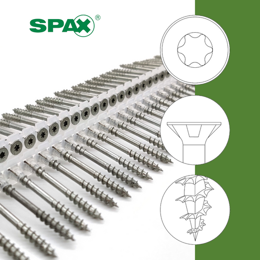LANGBAND SPAX® Verlegeschrauben Teilgewinde WIROX TX20